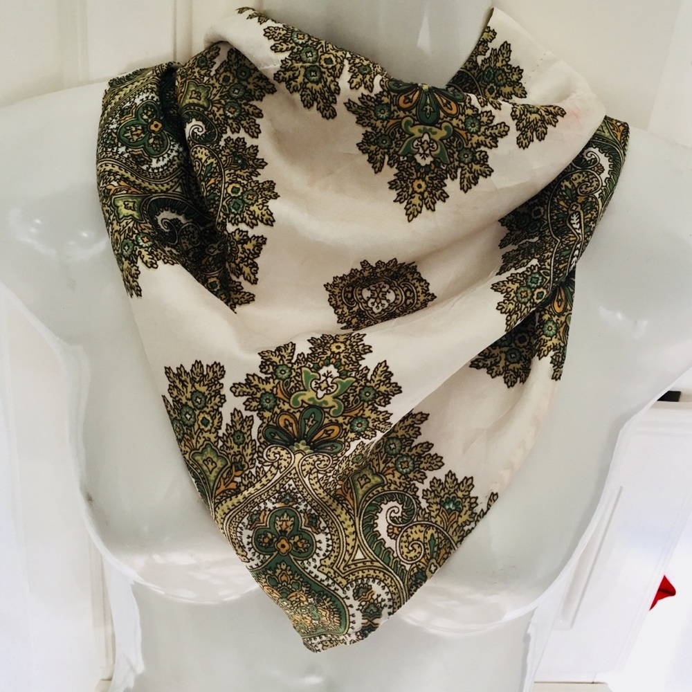 Awesome vintage scarf, headband